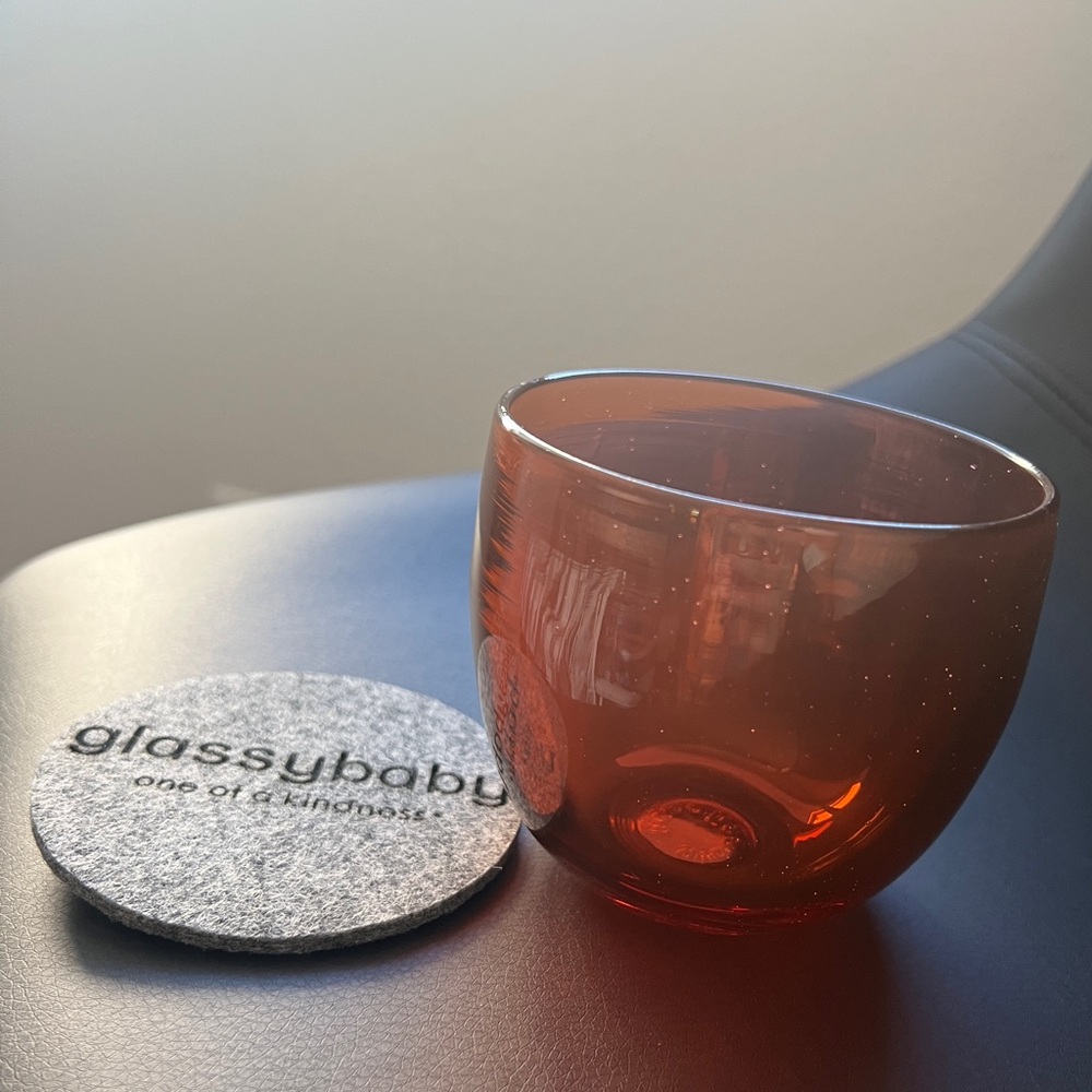 Glassybaby Drinker - Red